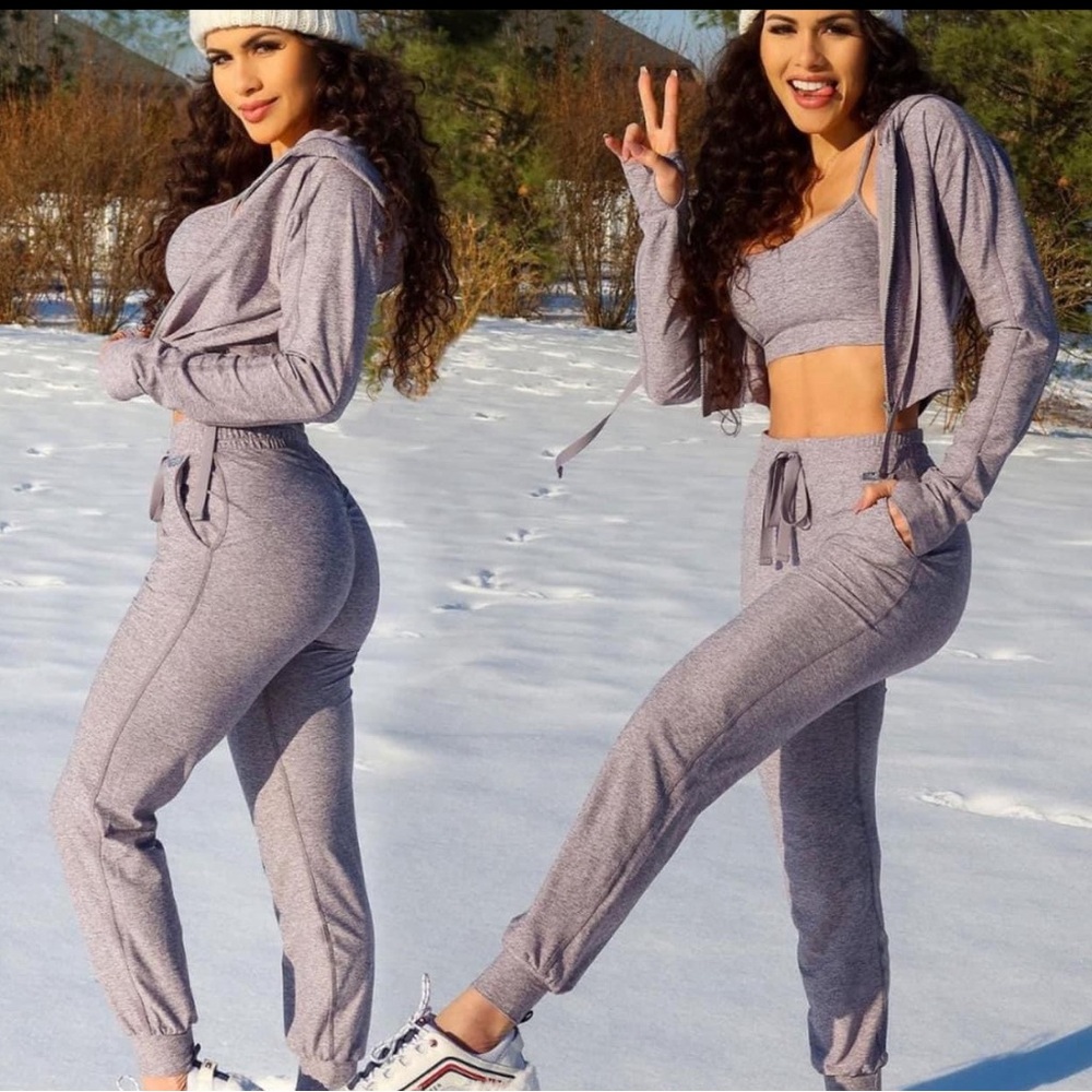 ISO BOMBSHELL SPORTSWEAR JACKET CLOUD GREY M